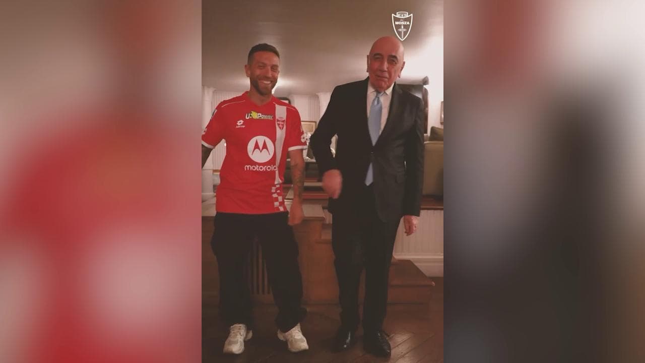 Monza, Gomez e Galliani ballano la "Papu Dance"