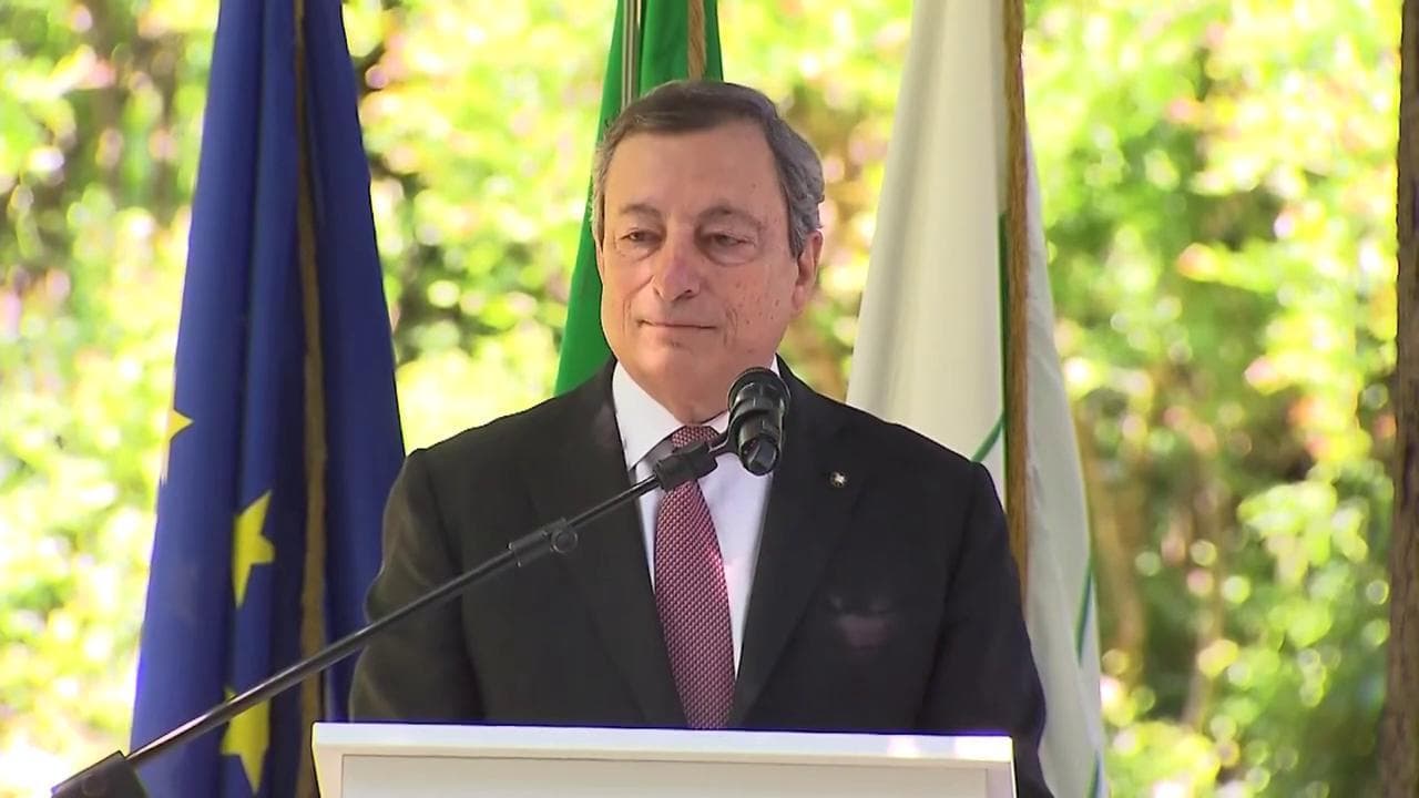 Ripartenza, Draghi: "C'è ripresa, il timore è che non sia duratura. Serve Italia unita"