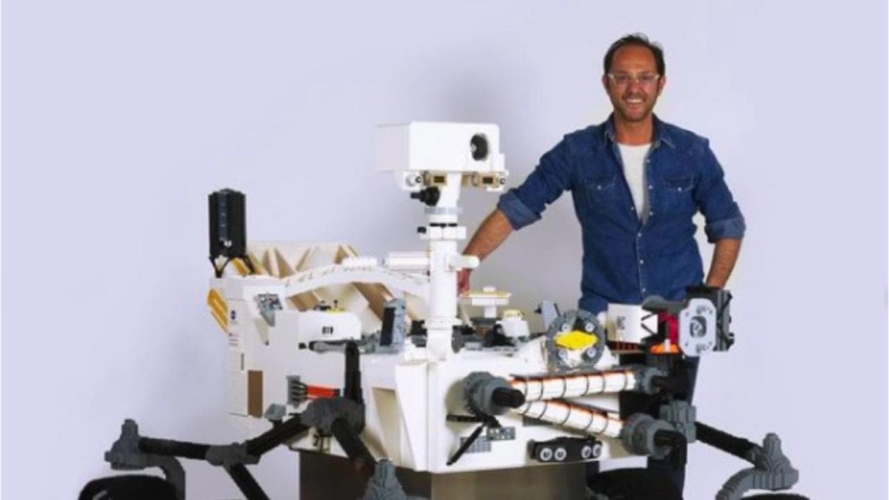L'artista italiano della Lego scelto dal governo Usa per riprodurre il rover Nasa: "Non ci credevo"
