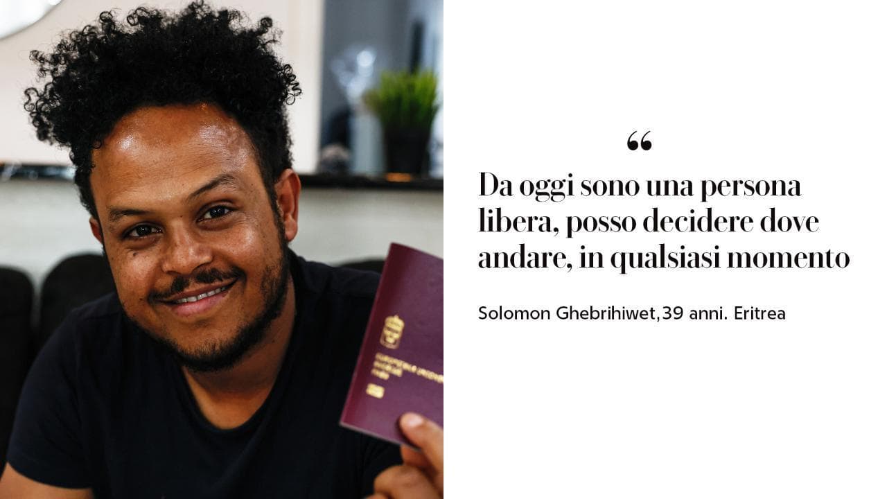 Dieci anni dalla strage di Lampedusa, il sopravvissuto Solomon ora cittadino svedese