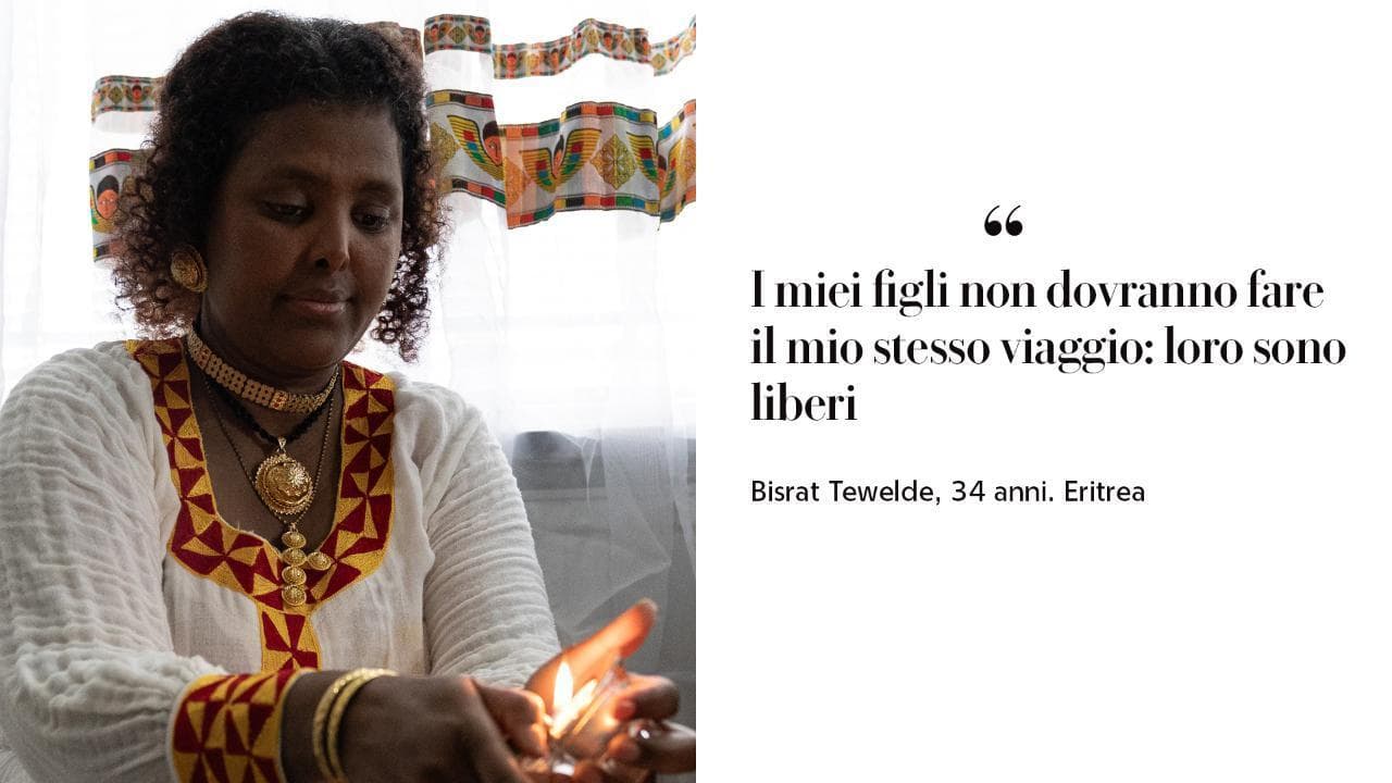 Dieci anni dalla strage di Lampedusa, la sopravvissuta  Bisrat: "I miei figli nati liberi"