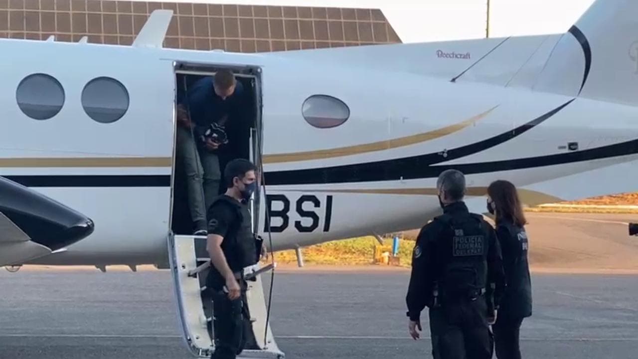 Brasile, il 're della cocaina' Morabito trasferito su un volo militare e preso in consegna dai carabinieri