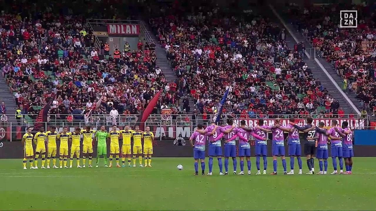 Vergogna a San Siro: i cori degli ultrà veronesi disturbano il minuto di silenzio per Napolitano e Lodetti