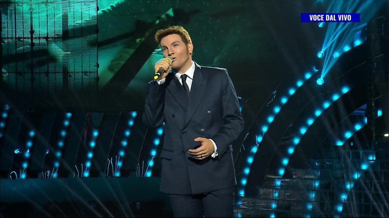 Gaudiano incanta il pubblico di 'Tale e quale' e vince con un'imitazione perfetta di Tiziano Ferro