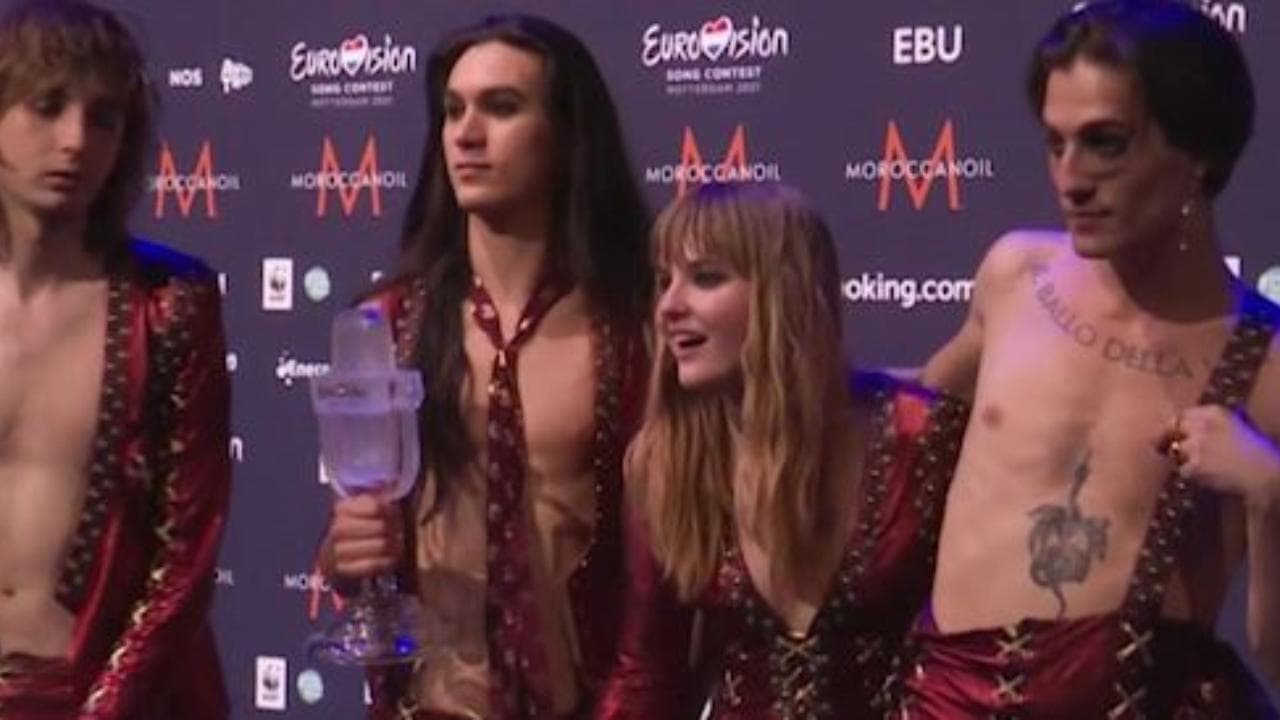 Eurovision, Maneskin: "La vittoria dà senso a tutto quello che abbiamo fatto"