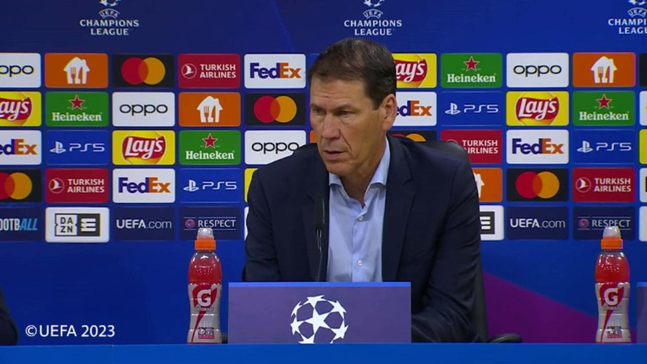 Champions League, Garcia: "Siamo l'unica italiana ad avere vinto ma dobbiamo migliorare"