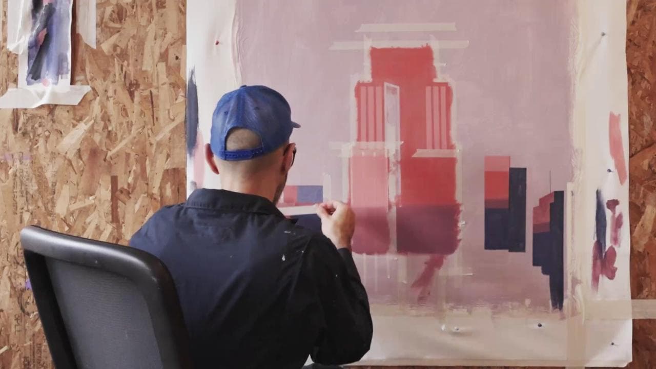Ecco come nascono le opere d'arte di Emiliano Ponzi. Viaggio nello studio americano