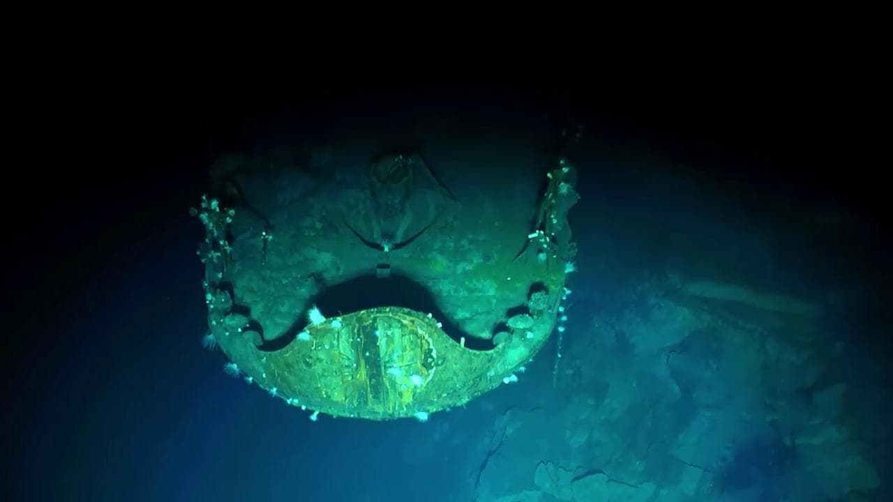 Dopo 80 anni filmato per la prima volta il relitto della portaerei giapponese Akagi della Marina Imperiale