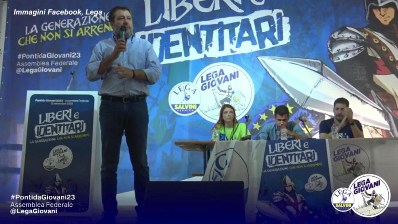Salvini: "Domani Meloni a Lampedusa e io a Pontida con Le Pen: perseguiamo stesso obiettivo"