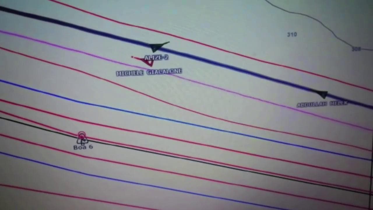 Peschereccio italiano accerchiato dai turchi: nel tracciato nautico l'inseguimento e gli speronamenti