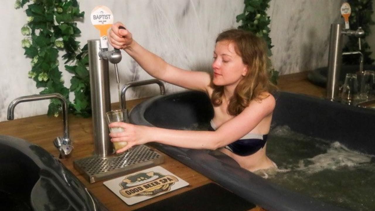 Belgio, arriva la "Good beer spa": idromassaggio e birra alla spina