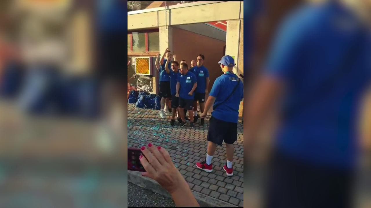 L'Italia del basket con la sindrome di Down campione d'Europa: la festa degli azzurri
