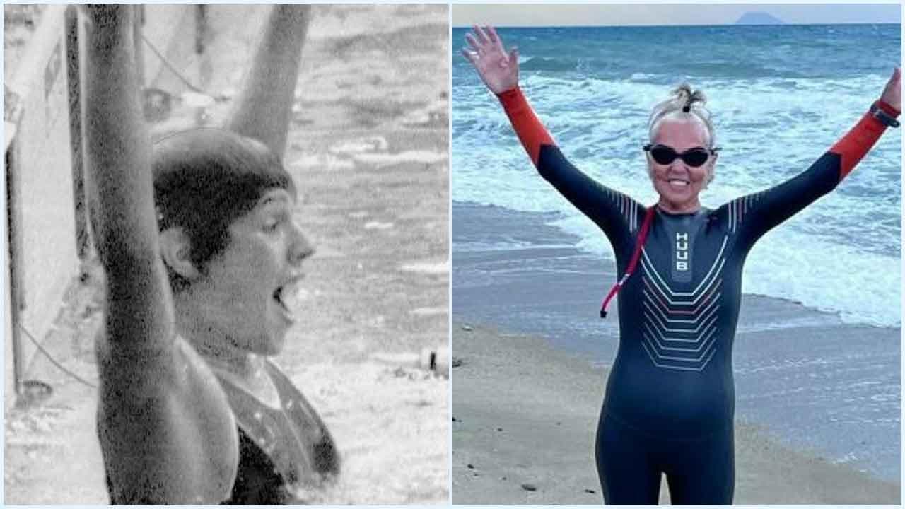 Nuoto: Calligaris attraversa lo Stretto di Messina a 68 anni, mezzo secolo dopo il suo record mondiale