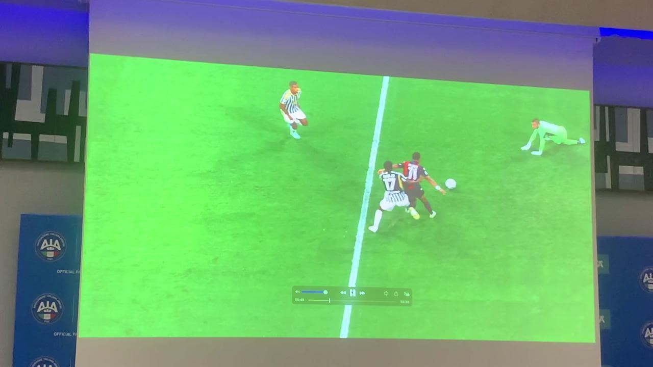 Juventus-Bologna, ecco il dialogo tra Var e arbitro sul rigore negato alla squadra di Thiago Motta