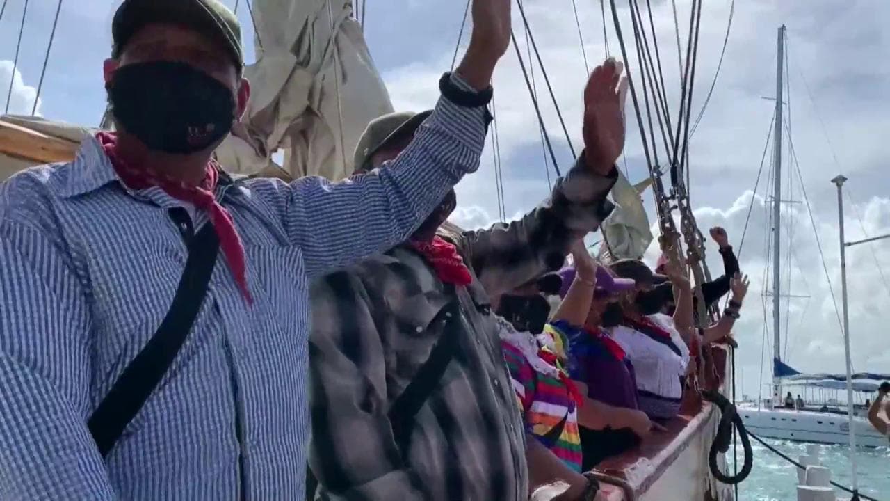 Gli zapatisti del Chiapas a vela verso l'Europa "contro il capitalismo"