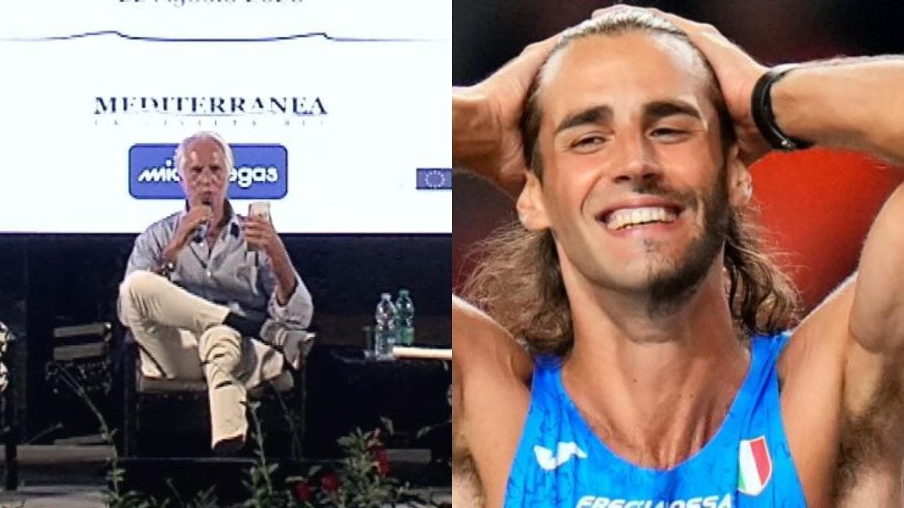 Tamberi oro ai Mondiali, Malagò lo chiama in vivavoce durante una manifestazione: "Gimbo sei un mostro"