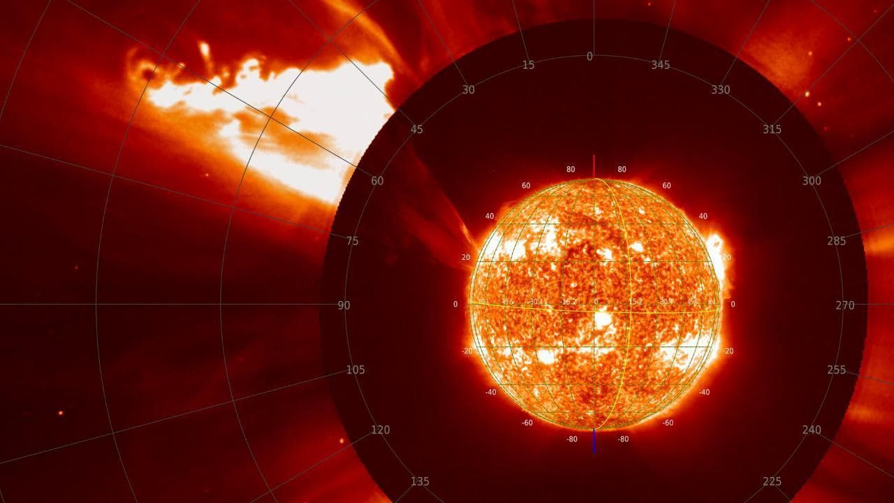 Eruzione solare avvertita su Terra, Luna e Marte: registrata da più missioni spaziali in simultanea