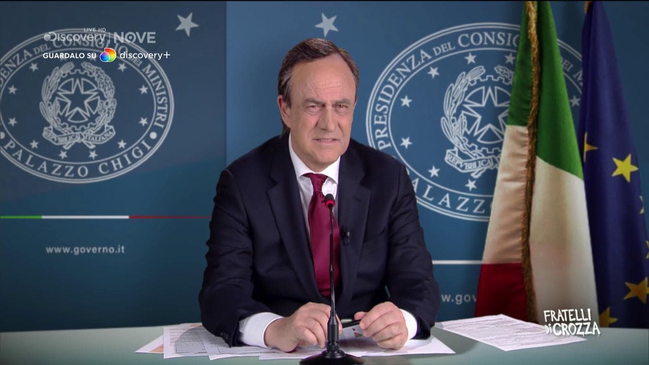 Crozza-Draghi: "Pensavate che in pochi mesi avrei trasformato l'Italia nella Svezia?"