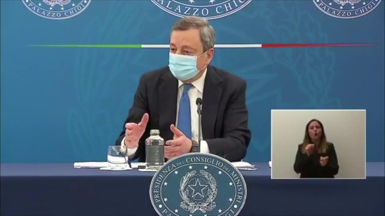 Draghi: "Cittadinanza italiana a Zaki? Iniziativa parlamentare, governo non coinvolto"