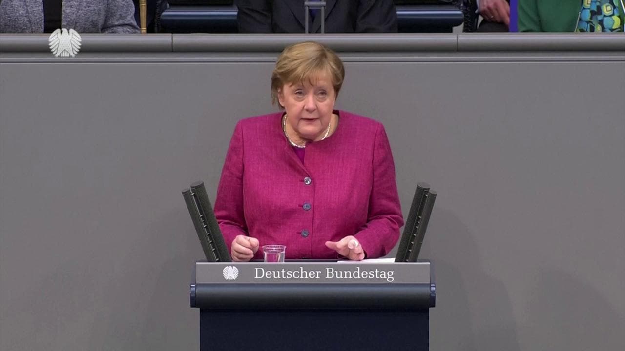 Germania, la cancelliera Merkel: "La situazione è grave, molto grave"