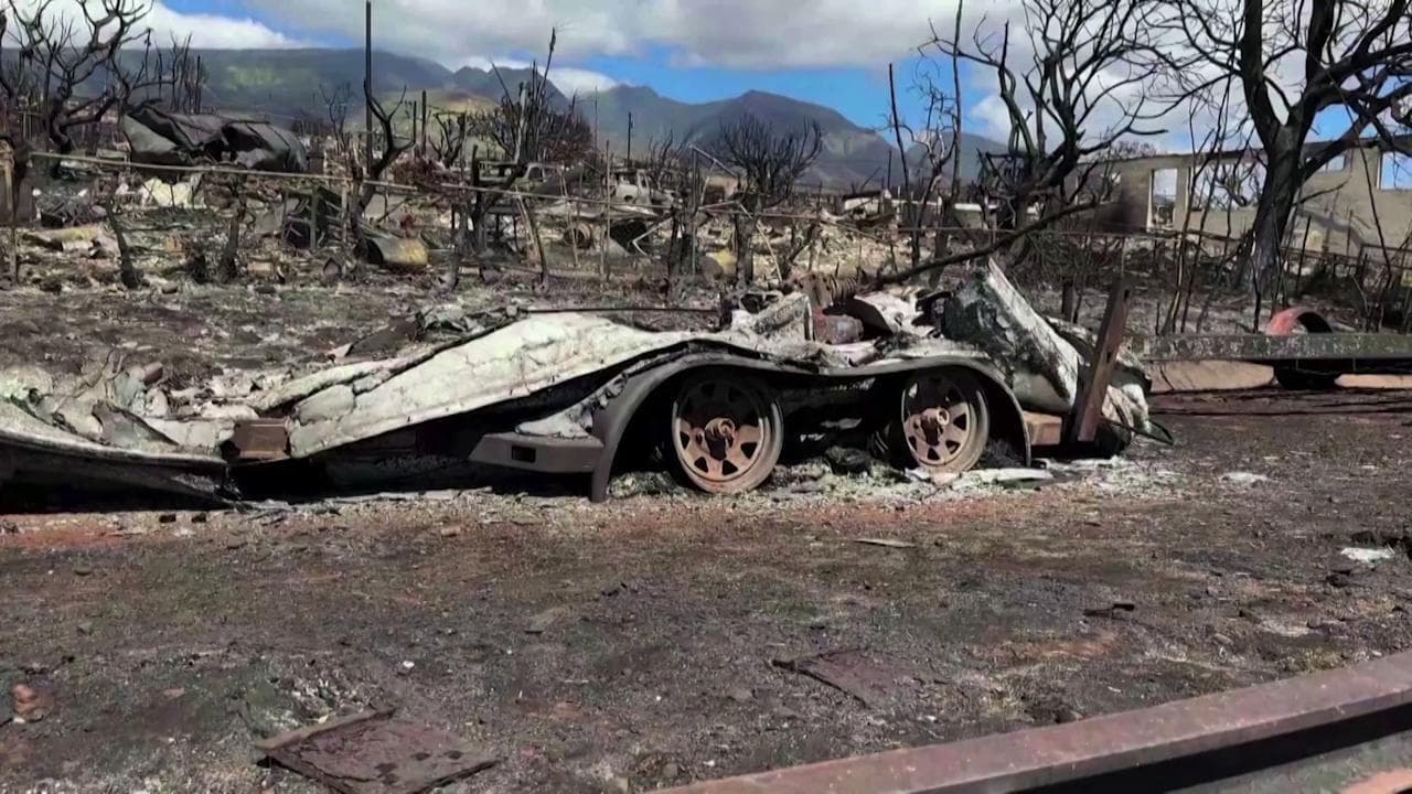 Incendio alle Hawaii, i sopravvissuti tornano a quel che resta delle loro abitazioni