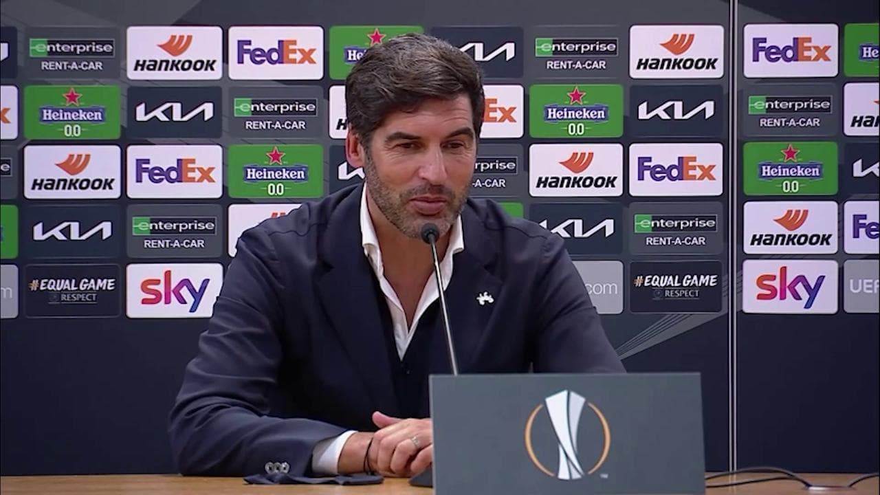 Roma-Ajax, Fonseca: "Ora vogliamo la finale. Il mio futuro? Pensiamo alla Roma e al presente"