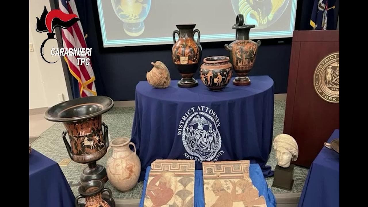 Il patrimonio ritrovato, ecco le opere d'arte tornate in Italia dagli Usa