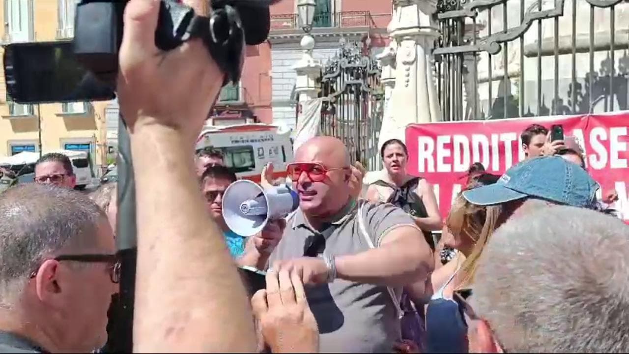 Reddito di cittadinanza: proteste a Napoli