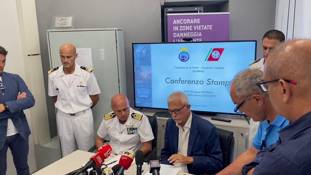 L'incidente di Amalfi, lo skipper Elio Persico indagato per omicidio colposo e naufragio