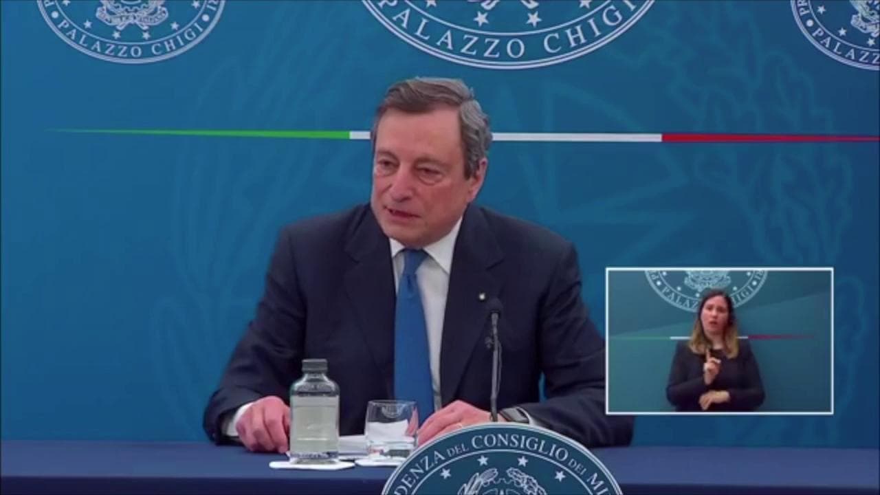 Draghi: "Dispiace moltissimo per l'umiliazione subita da Ursula Von der Leyen. Erdogan è un dittatore"