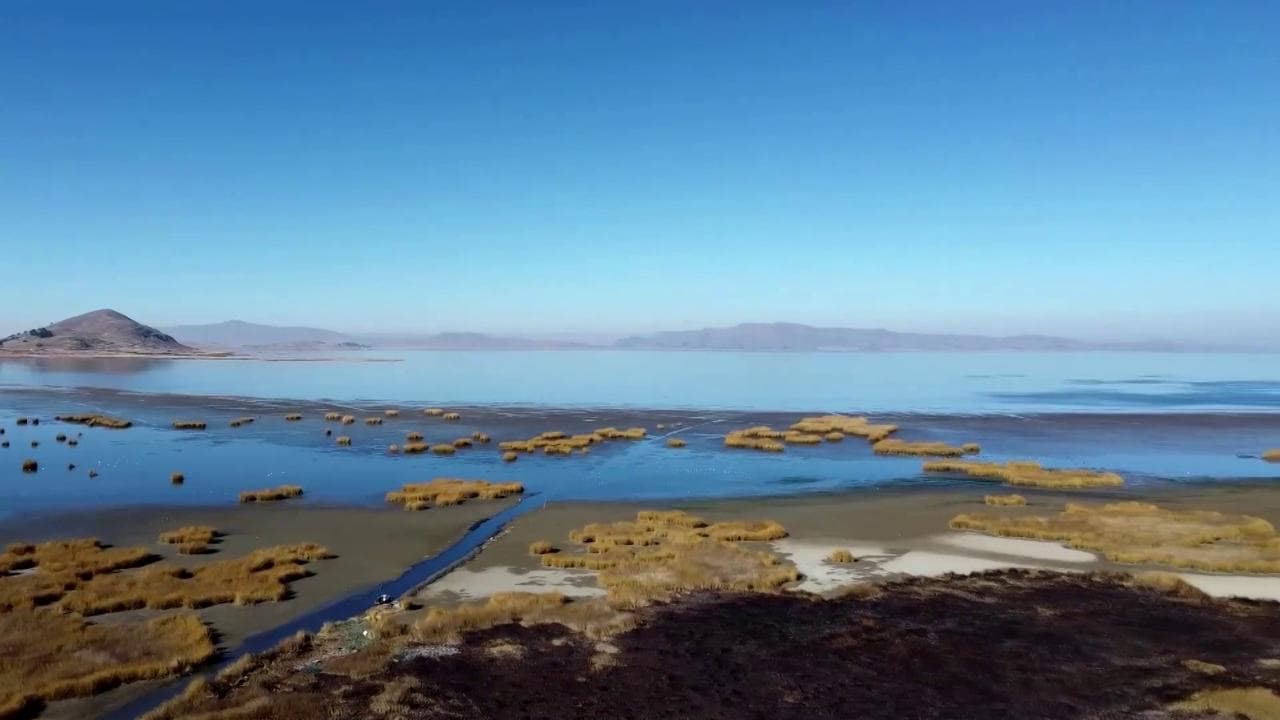 Bolivia, la siccità mette a rischio il lago Titicaca: i villaggi si spopolano il paesaggio sembra un deserto