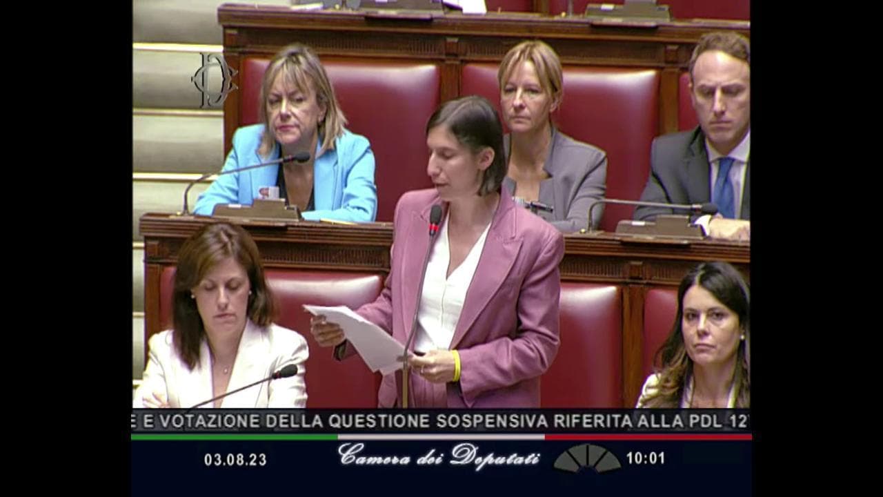 Salario minimo, Schlein: "La destra fugge. Siamo in una Repubblica fondata su lavoro dignitoso, non su sfruttamento"
