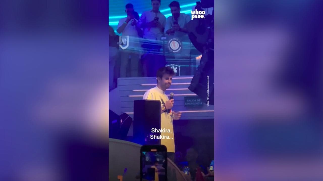 La discoteca urla "Shakira", Piqué si infastidisce: "Io campione del mondo, voi non siete nessuno"