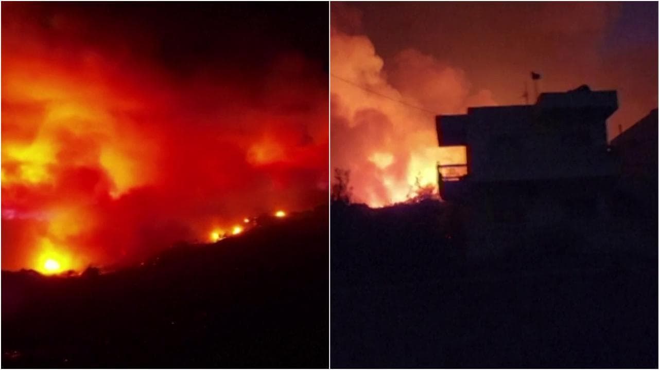 Grecia, l'isola di Rodi in fiamme: i video di turisti e residenti mostrano il fuoco che avanza