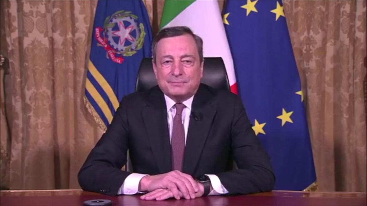 Recovery, Draghi: "Necessario ridurre divario tra Nord e Sud"
