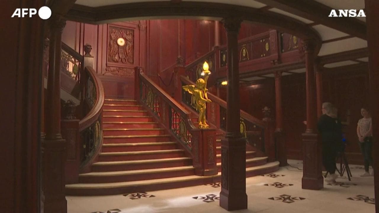 Tutti a bordo del Titanic. A Parigi la mostra immersiva con i cimeli ritrovati