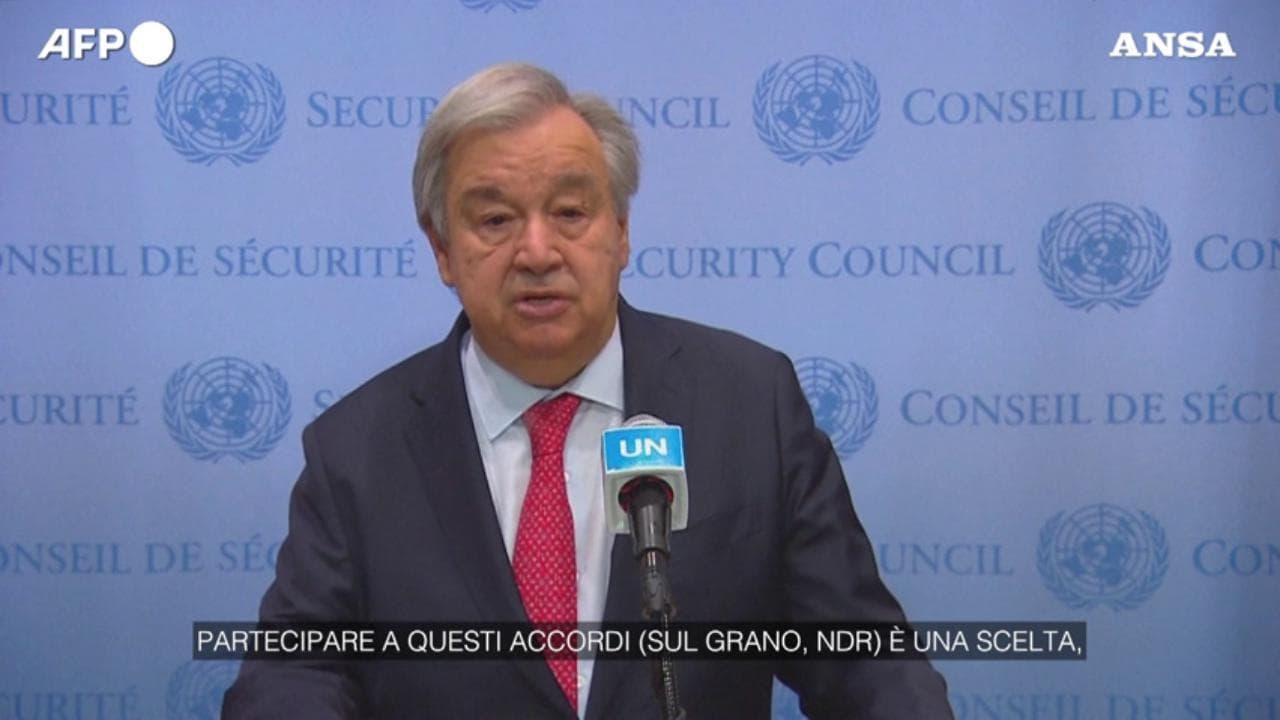 Onu: "Milioni di persone pagheranno per stop Russia all'accordo sul grano"