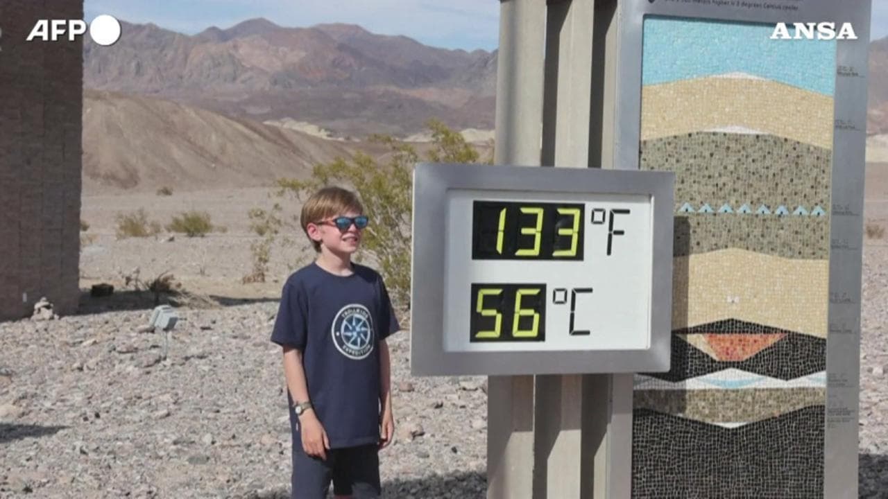 Usa, Death Valley nella morsa del caldo raggiunti i 56 gradi