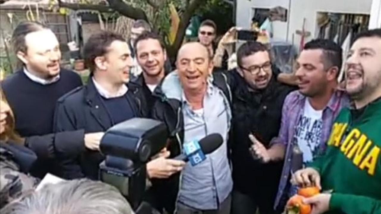 Quando nel 2014 Casadei cantava "Romagna mia" con Salvini