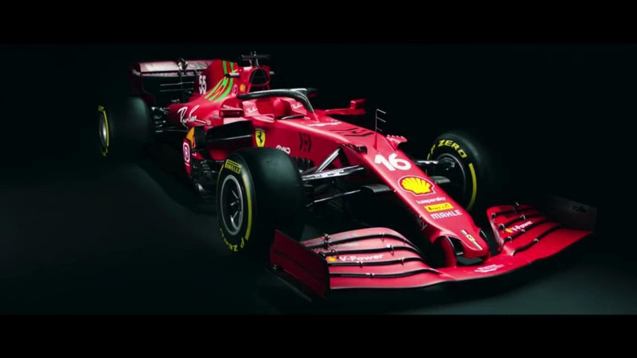 F1, Ferrari svela la nuova monoposto SF21