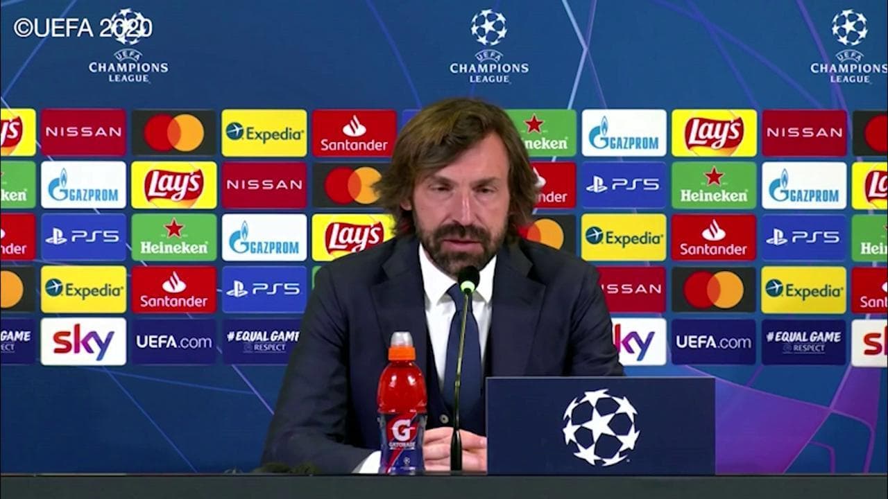 Juventus, Pirlo: "Ronaldo sottotono? Capita anche ai campioni di non fare gol"