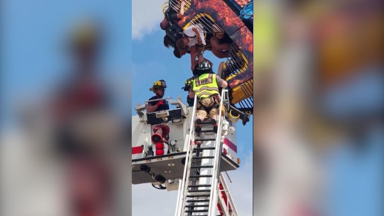 Usa, guasto alle montagne russe: i passeggeri restano per due ore a testa in giù