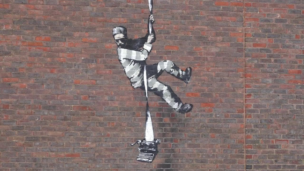 Gb, sembra di Banksy il prigioniero ritratto in fuga dal carcere