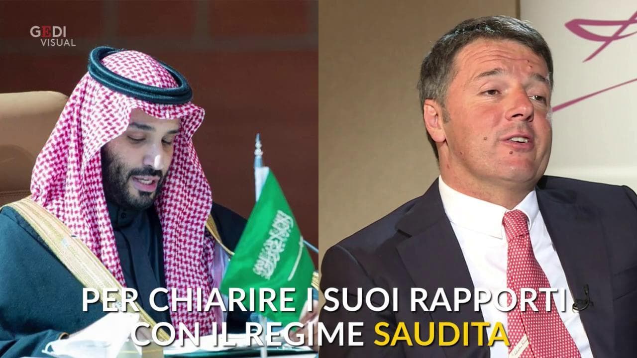 Arabia Saudita, Renzi si intervista da solo: l'ironia sui social