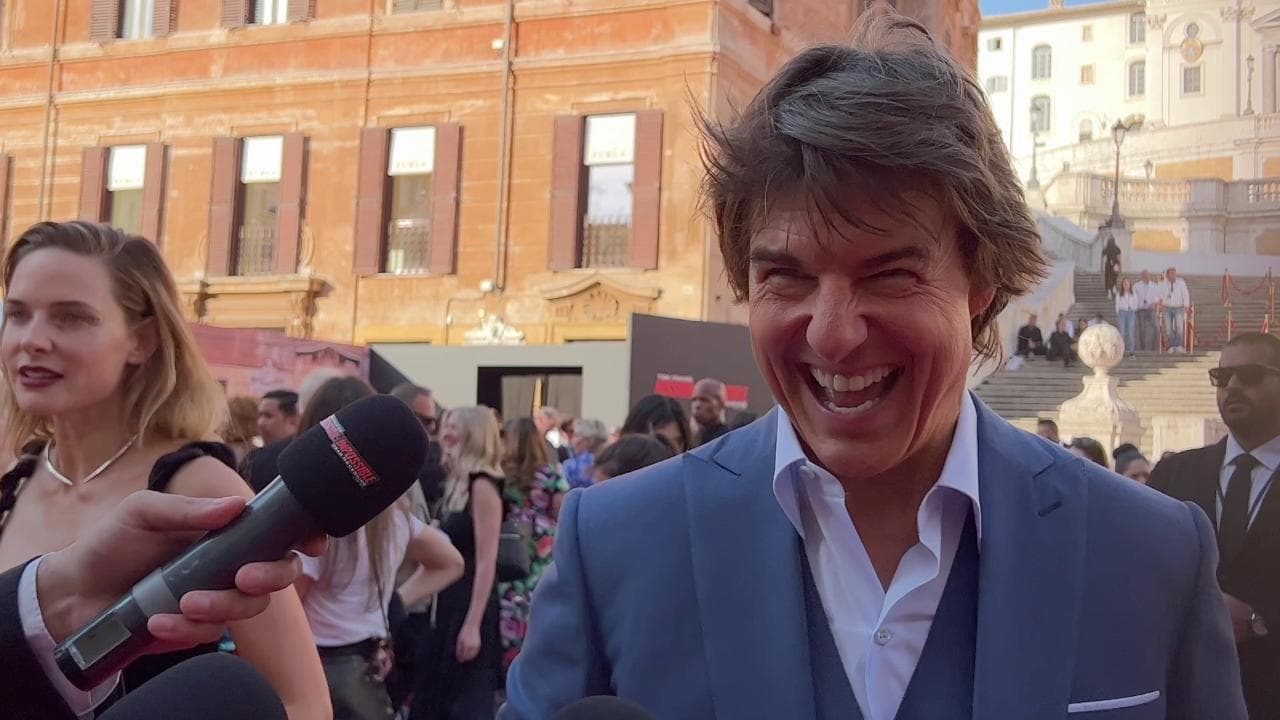 La 'Mission impossible' di Tom Cruise arriva a Roma: "Sui gradini di Piazza di Spagna vi porto un'avventura epica"
