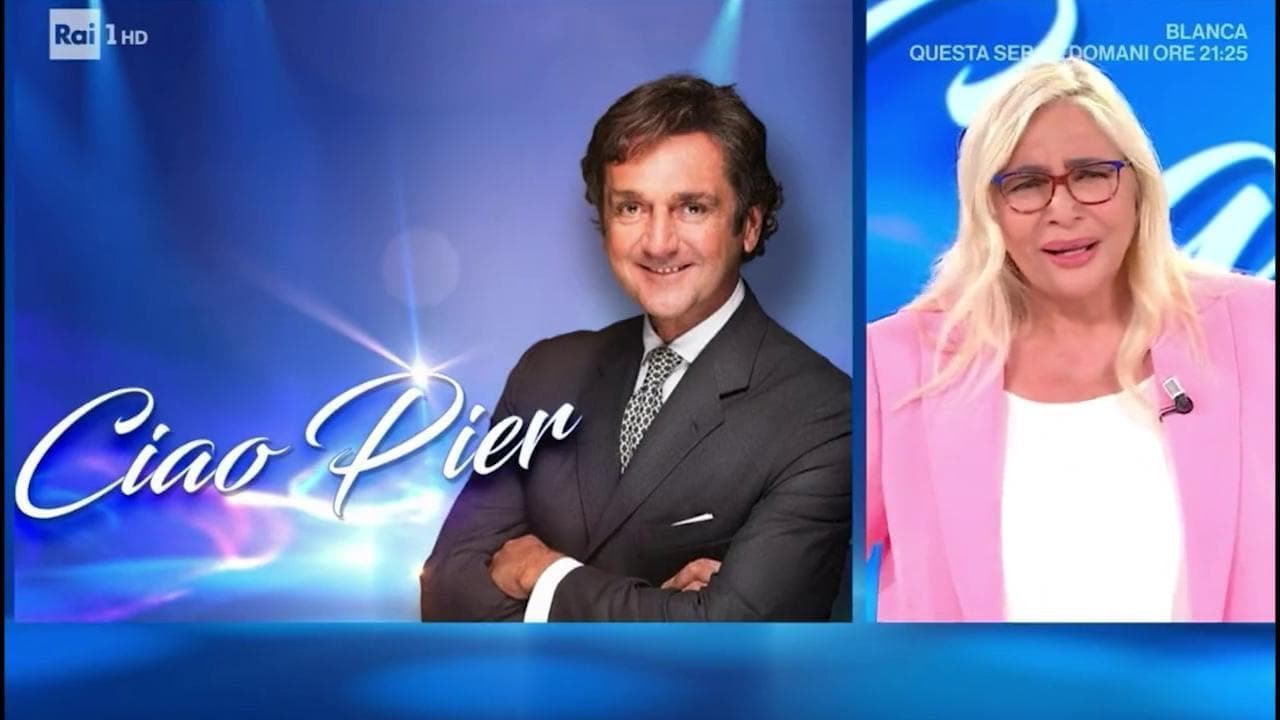 Domenica in, Mara Venier in lacrime ricorda il genero Forleo: "Pier, ci mancherai tantissimo"