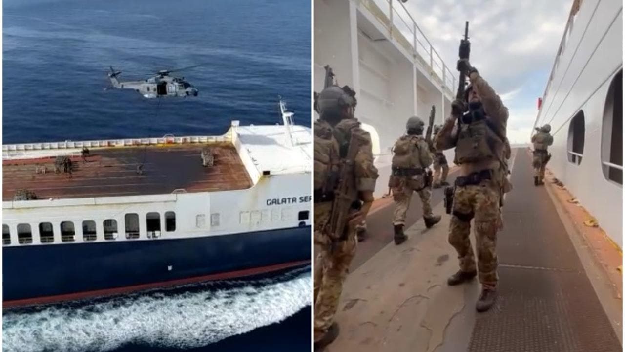 L'incursione del battaglione San Marco per liberare la nave turca