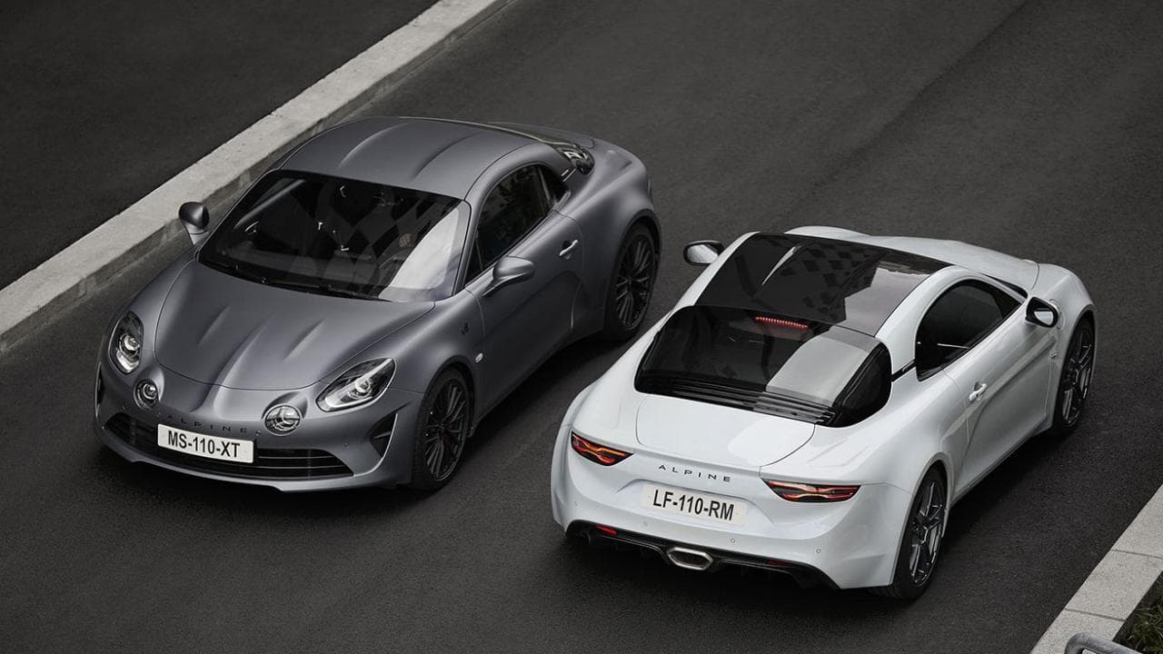 Alpine A110, il barnum della guida