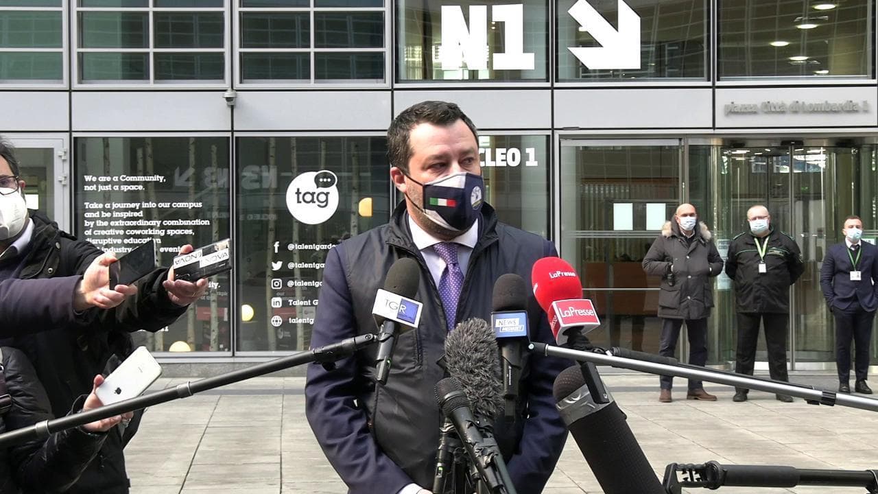 Governo, Salvini: "Proporrò a Draghi modello Bertolaso"