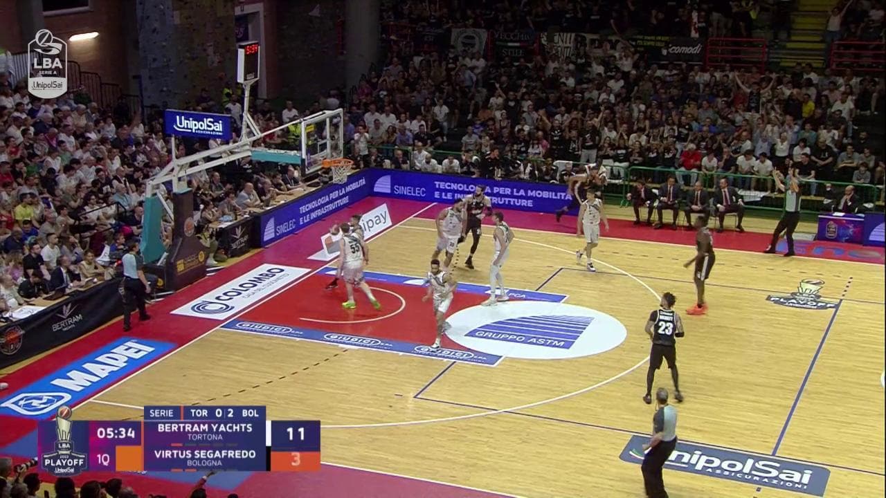 Basket, play off: Virtus Bologna in finale, Tortona ko anche in gara 3. Gli highlights